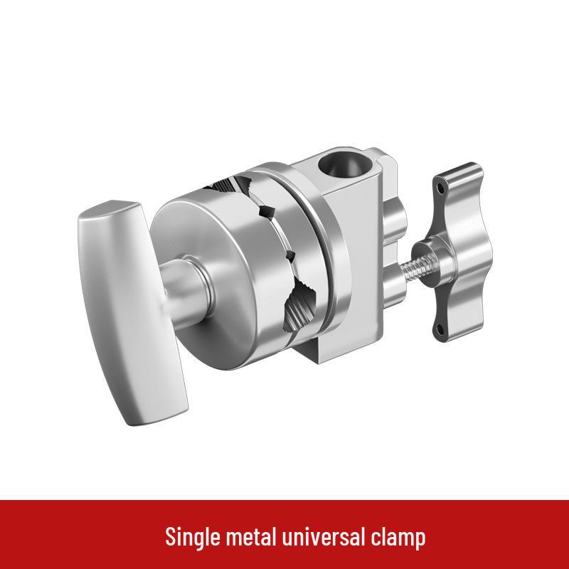 

Universal Photography Magic Clamp: Multi-Purpose All-Metal Adapter for Fixing Flags, Boards, and More
