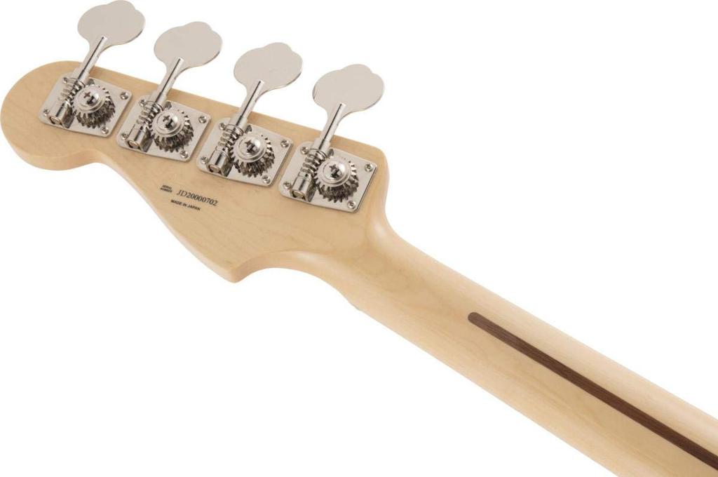 Fender Elektrická baskytara Vyrobeno v Japonsku Traditional 50s Precision Javor Sunburst Bass®, Hmatník, 2-barevný