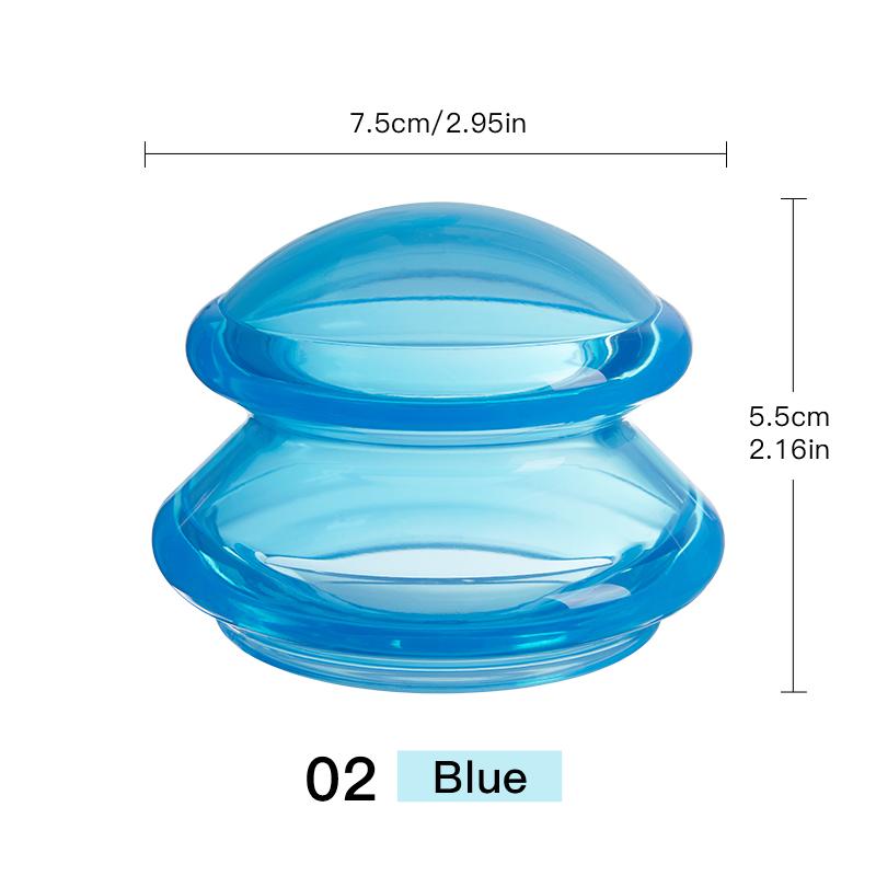 Ventouses de Massage en Silicone Massage des Tissus Profonds Masseur Corporel Ventouse à Vide Anti Cellulite Outil de Soin de Santé Grattage