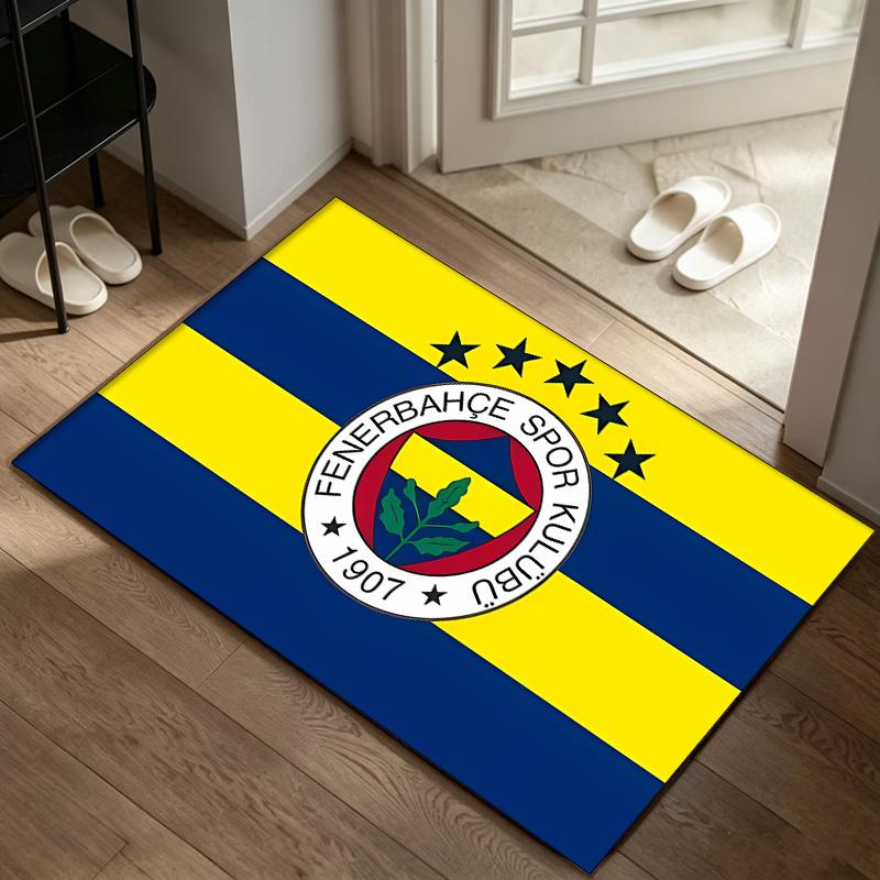 Fenerbahçe SK A rug suitable for office chair areas living rooms and computer desks perfect for home offices and an ideal holiday gift