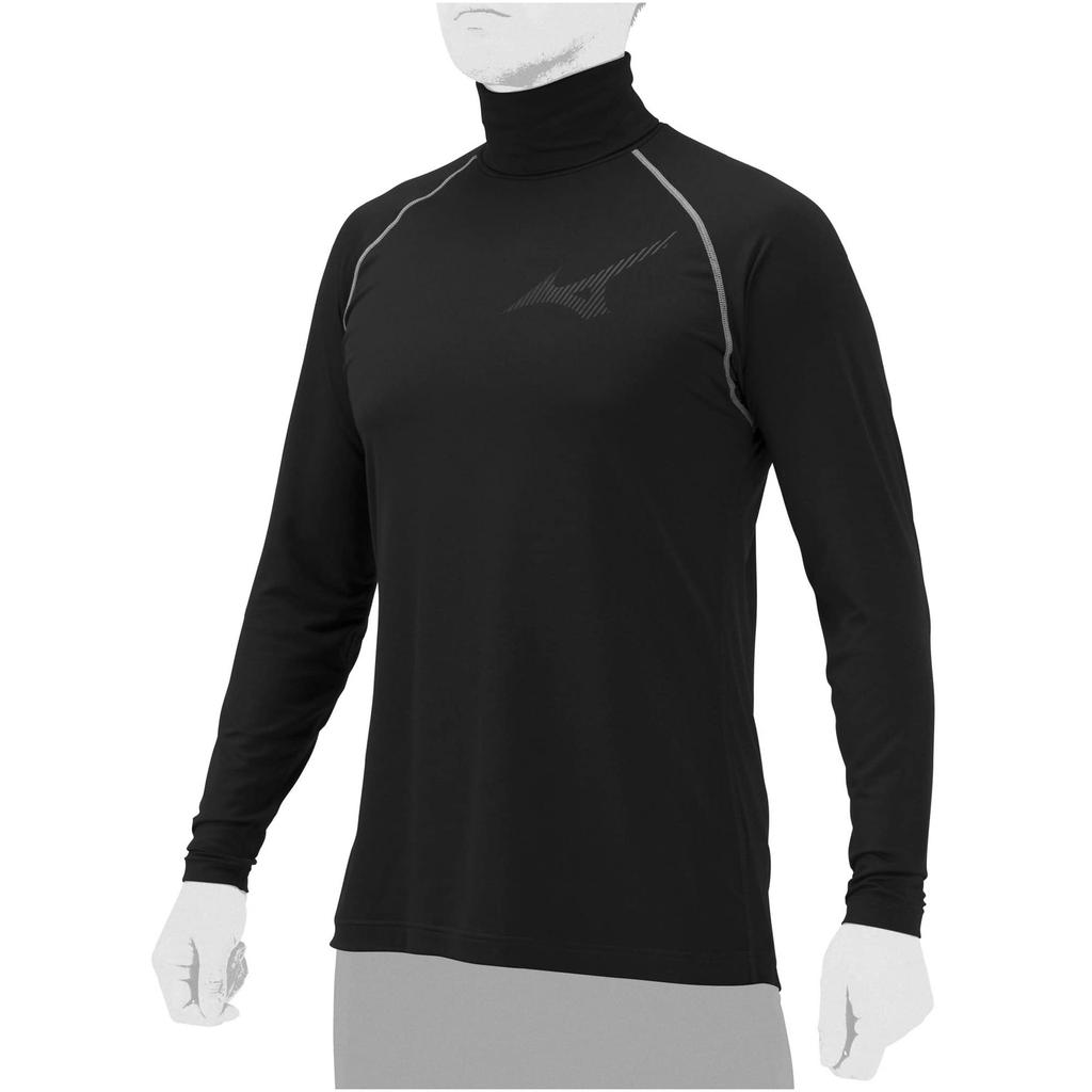 Mizuno baseball long Mizuno 12JA2P85 miz22fw Same-day shipping. Exhibition-exclusive fleece-lined undershirt, sleeve, turtleneck.