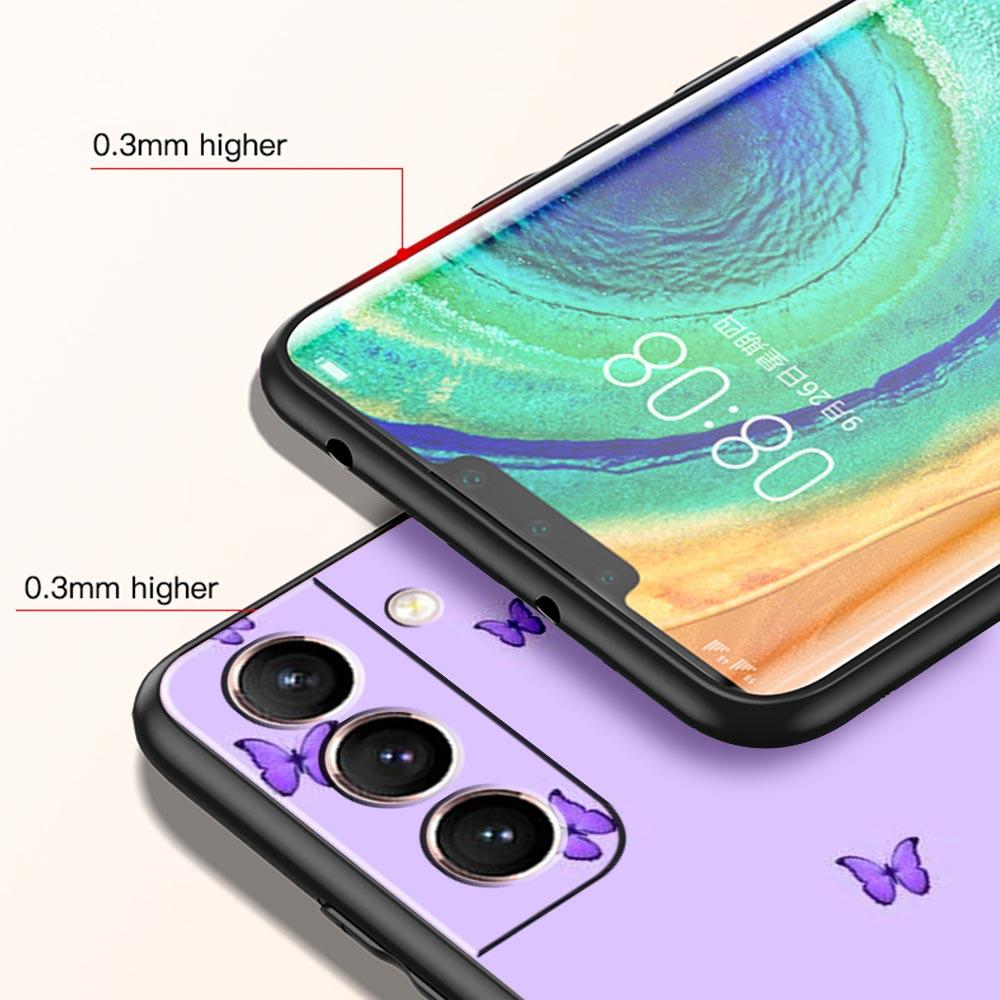 Infinity On Purple Soft Phone Case For Samsung Galaxy S24 S23 S22 S20 Ultra S21 FE 5G S10 S9 Plus S10E S8 20 Silicone TPU Cover