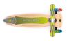 GLOBBER Kickboard Flash Glowing 3 Wheel Wood Deck Foot Brake Outdoor Play Children Vehicle Kick Scooter Lime Green WLGB436106