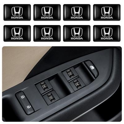 VFHJQ1 10/20/50Pcs Car Styling Epoxy Resin Badge Indoor Decoration Sticker For Mugen Power Civic Accord Odyssey Jazz CRV Spirior