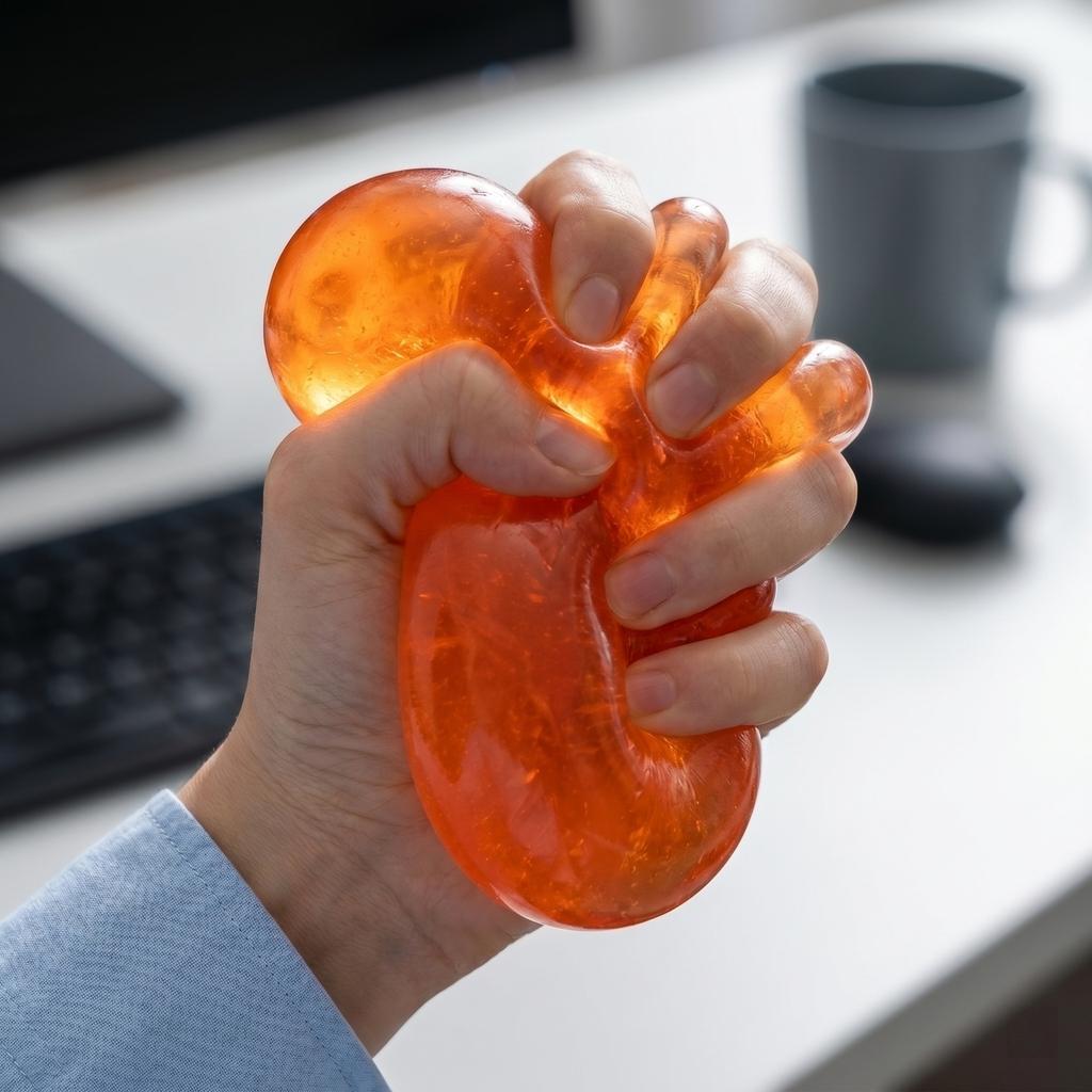 Shaped Stress Toy Sensory for Office Desk Handheld Decompression Tool for Adults and Kids
