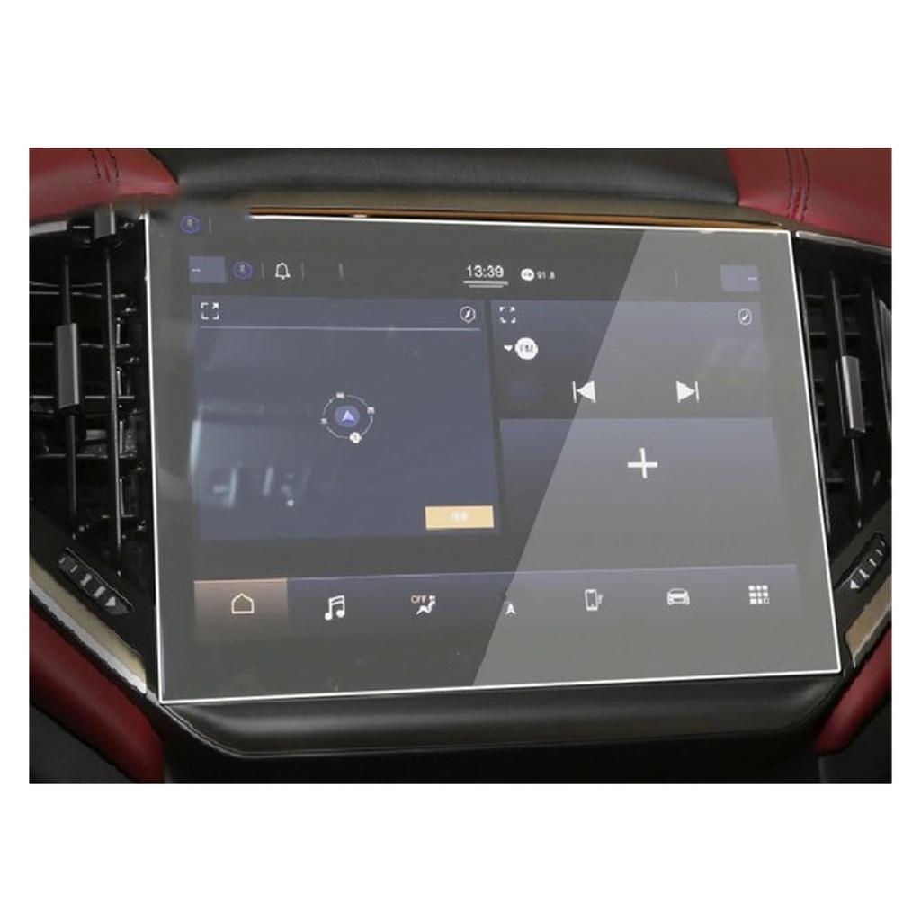 Navigation Protective Film for Maserati Ghibli GranTurismo 2017-2021 Car GPS Navigation LCD Anti-Scratch Screen