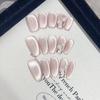 Hand-made Wear Kasumi Tale Cat Eye Hand-painted Pure Sweet Temperament Whitening Manicure Patch