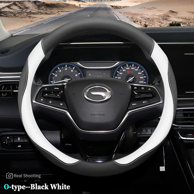 Car Steering Wheel Cover Wrap for GAC Trumpchi GS3 GS4 GS8 EMKOO M6 Pro M8 EMPOW E8 E9 ES9 Anti Slip Auto Accessories