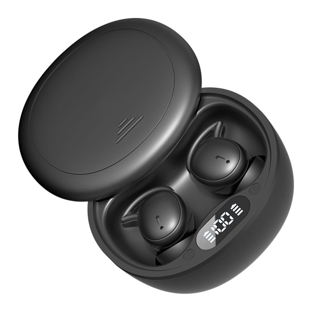 Wireless Earbuds Digital Display Skin Friendly Portable Noise Blocking Earphones for Sleeping