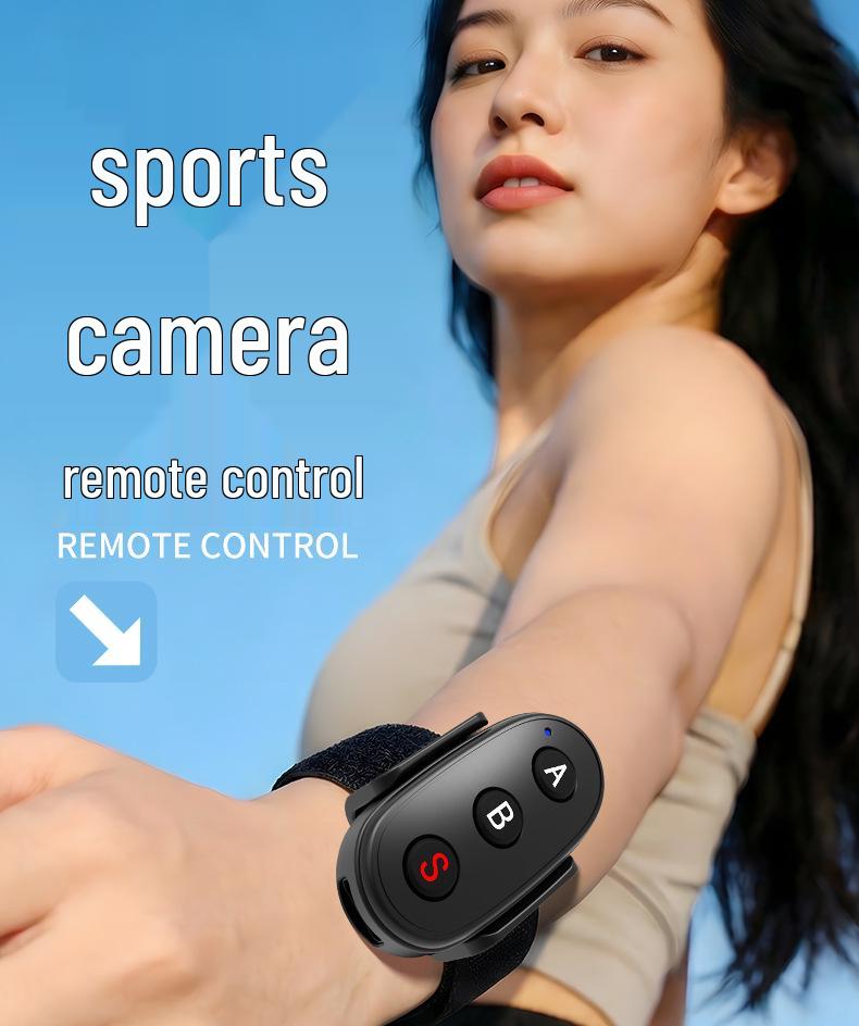 Portable Bluetooth Remote for Cross-border Sports Camera - Compatible with DJI Action, Insta360, and GoPro
