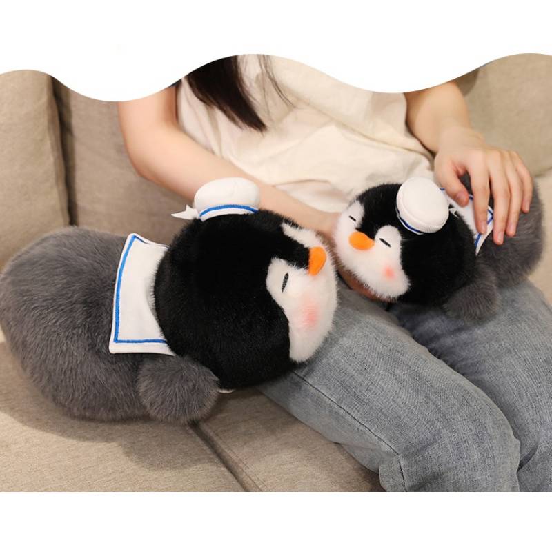 Plush Penguin Navy Toys Pp Cotton Stuffed Marine Animal Dolls Gift Kids For