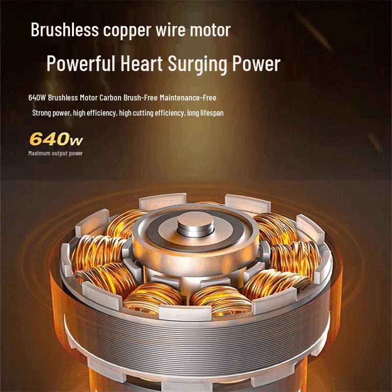 DONGCHENG 20V Cordless Brushless Electric Chainsaw CN Plug (adapter Included)