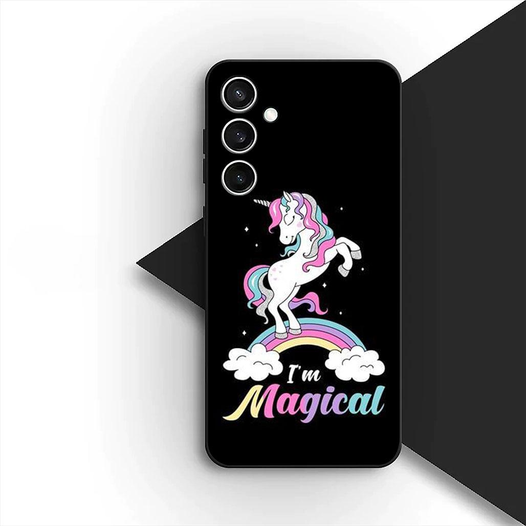 

Unicorn Horse Comics Silicone Cover for Apple iPhone 16 14 15 Plus 11 Pro Max 16E ProMax + 15Plus 16+ 14+ Coque Phone Case iPhone 14 Pro Max