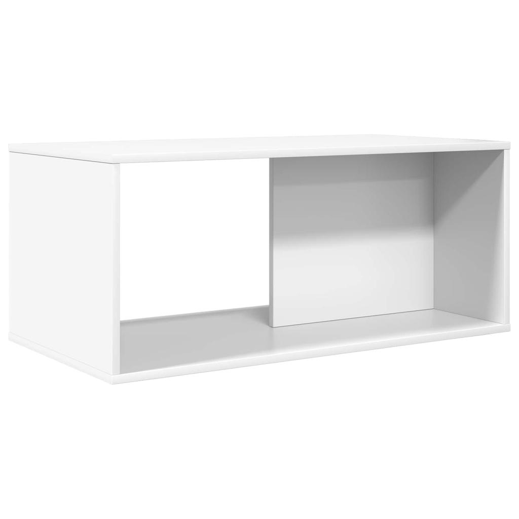 Coffee Table Set 2 pcs White Particleboard