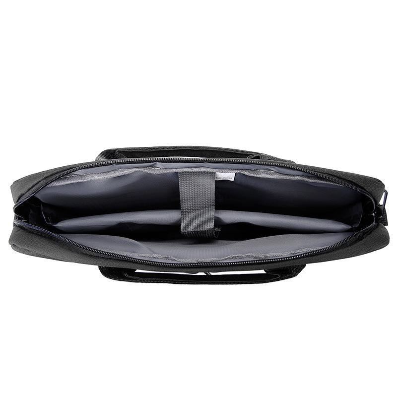 Stylish and simple men's shoulder messenger bag large capacity laptop bag business travel handbag