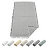 CAPASTEC Leisure Sheet Picnic Sheet 90x150cm Gray Outdoor with Fringe
