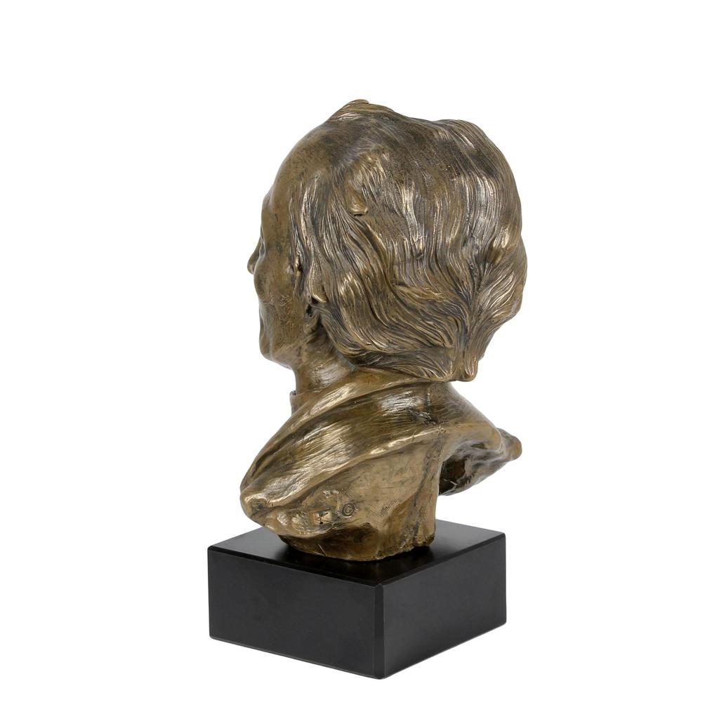 Johann Wolfgang von Goethe - marble bust, statuette of a famous person, decoration for office, school, and hotel by the Art-Dog brand