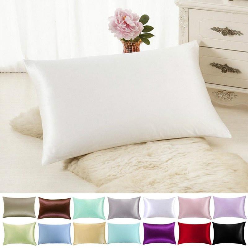 Nature Mulberry Silk Pillowcase Zipper Pillowcases Pillow Case for Healthy Standard