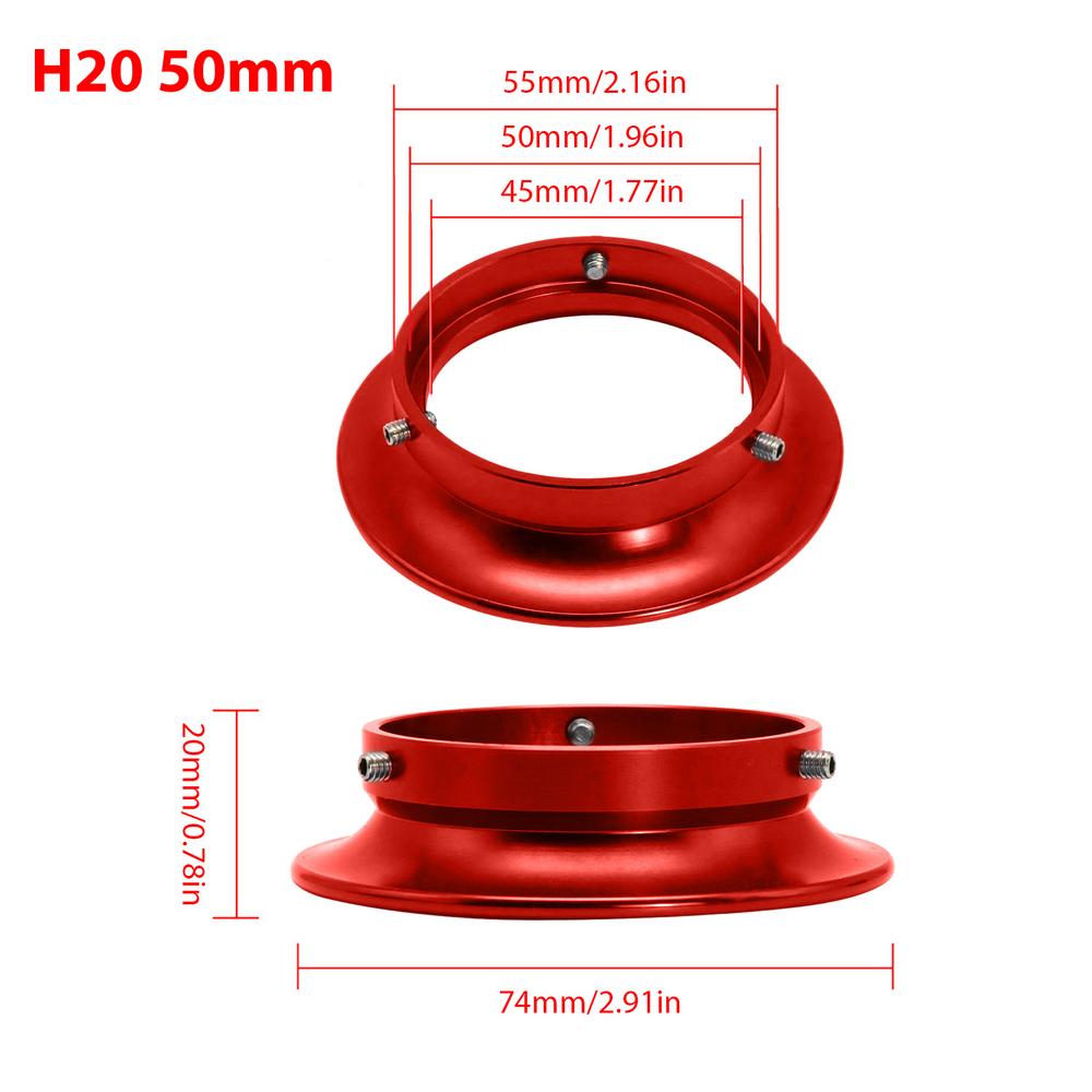 For PWK 21 24 26 28 30 32 34 PE 28 30 Carburetor 50mm 55mm Motorcycle Carburetor Air Filter Wind Cup Horn Cup