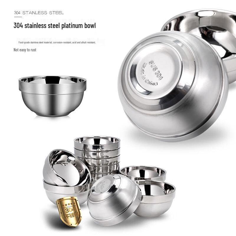 Weierli 304 Stainless Steel Anti-scald Bowl