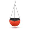 1Pcs Hanging Basket Flowerpot Garden Plastic Flowerpot Outdoor Flowerpot Chain Type Plant Hanging Basket Flowerpot