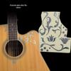 Personalized Guitar Sticker Set: Decorative Fingerboard and Panel Protectors for Acoustic and Electric Guitars.