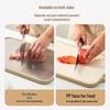maxcook Pure Titanium Antibacterial Double-Sided Cutting Board