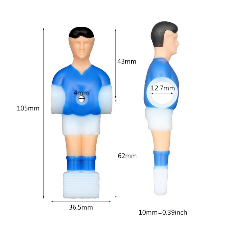 Men Player Replacement Parts Dolls Foosball Soccer Table Football Dolls