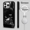 Drum Drummer  Phone Case For iPhone 16e,16,15,14,13,12,11,Plus,Pro,Max,Mini Magsafe Magnetic Wireless Charging