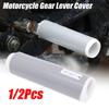 1/2Pcs Silicone Gear Shift Lever Protector Removable Motorcycle Footrest Accessories