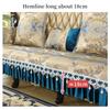 Rutschfeste Sofabezug Vier Jahreszeiten Universal Sofakissen Europäischer Jacquard Wohnzimmer Dekor Sofa Handtuch Sektional Couchbezüge