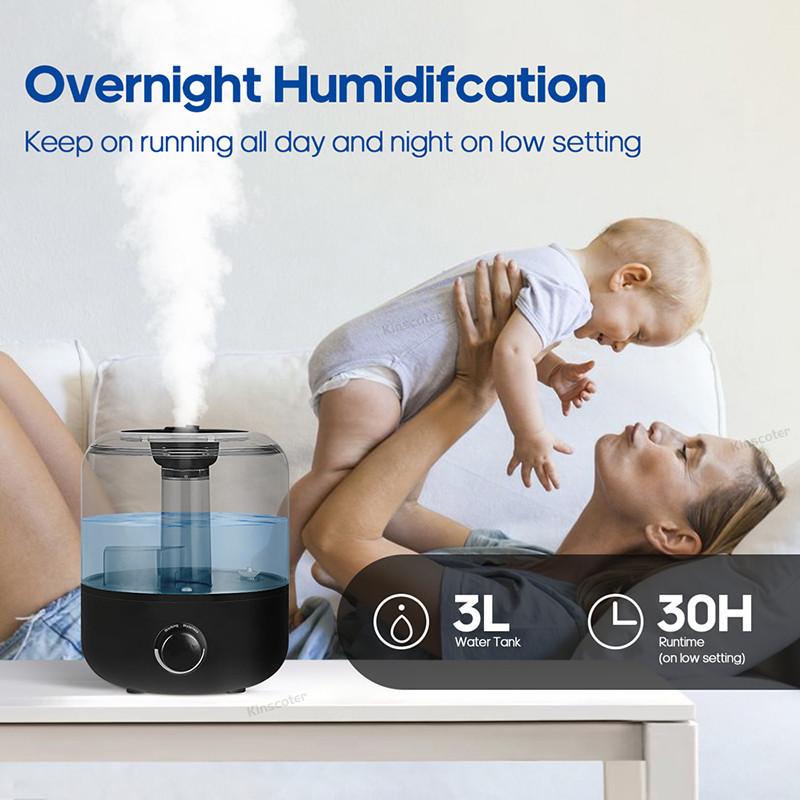Household Desktop Air Humidifier Professional Large Capacity Plant Mist Aroma Diffuser With Remote Control Timer