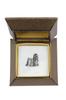 Yorkshire Terrier, Yorkie - Dog brooch in a gift box, elegant pin, lapel pin for Art-Dog brand jacket