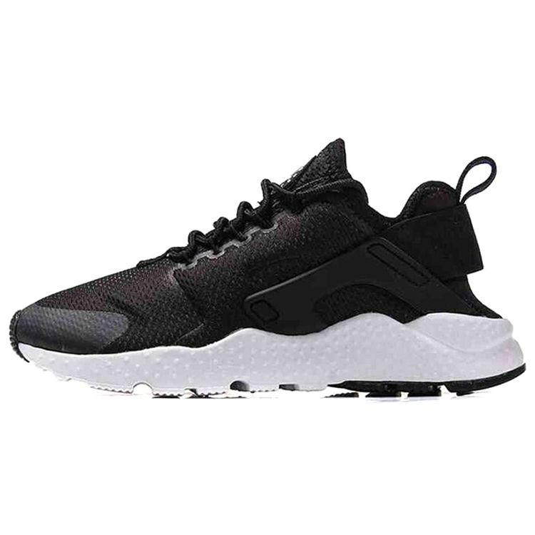 

Женские кроссовки Nike Air Huarache Run Ultra Black белые 819151-008
