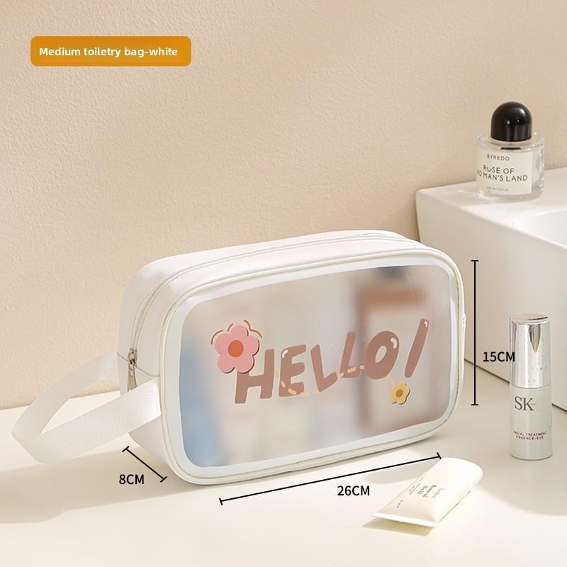 Cute Cartoon Waterproof Travel Makeup Bag Large Capacity Organizer For Girls