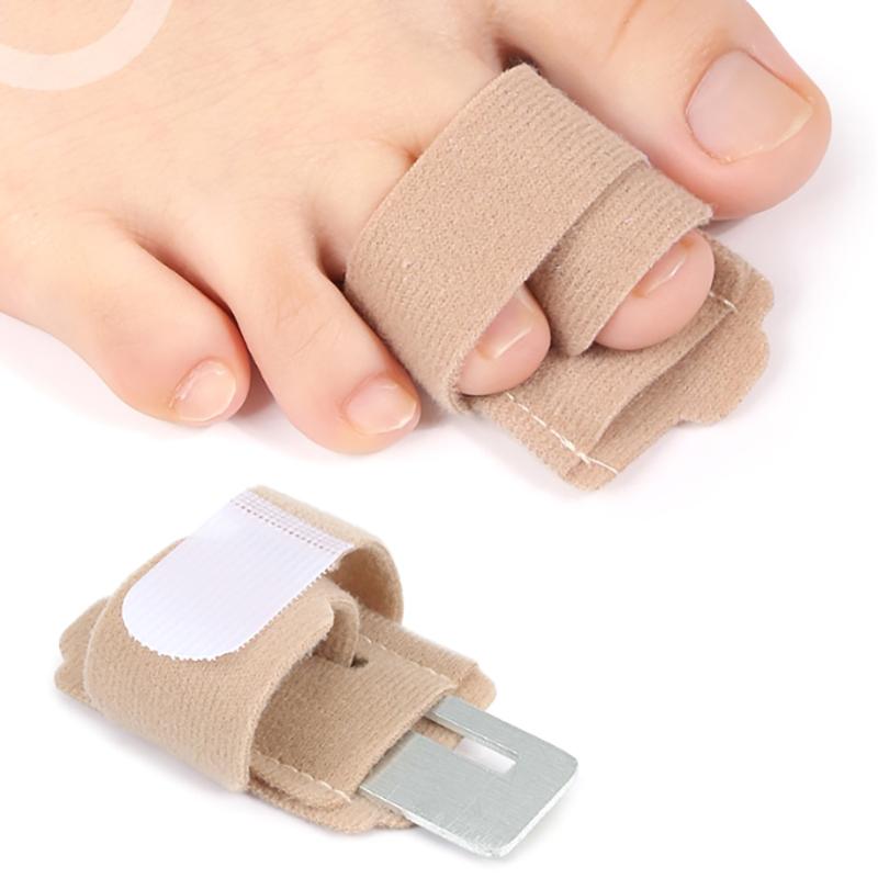 1 ks Korektor kladívkových prstů Prstové dlahy Obvazy pro korekci kladívkových prstů Křivé a překrývající se prsty Chránič