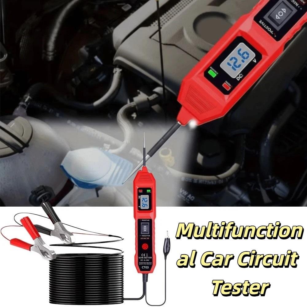 8A Automotive Electric Circuit Tester Continuity Testing Car Power Circuit Probe Kit  Auto Repair
