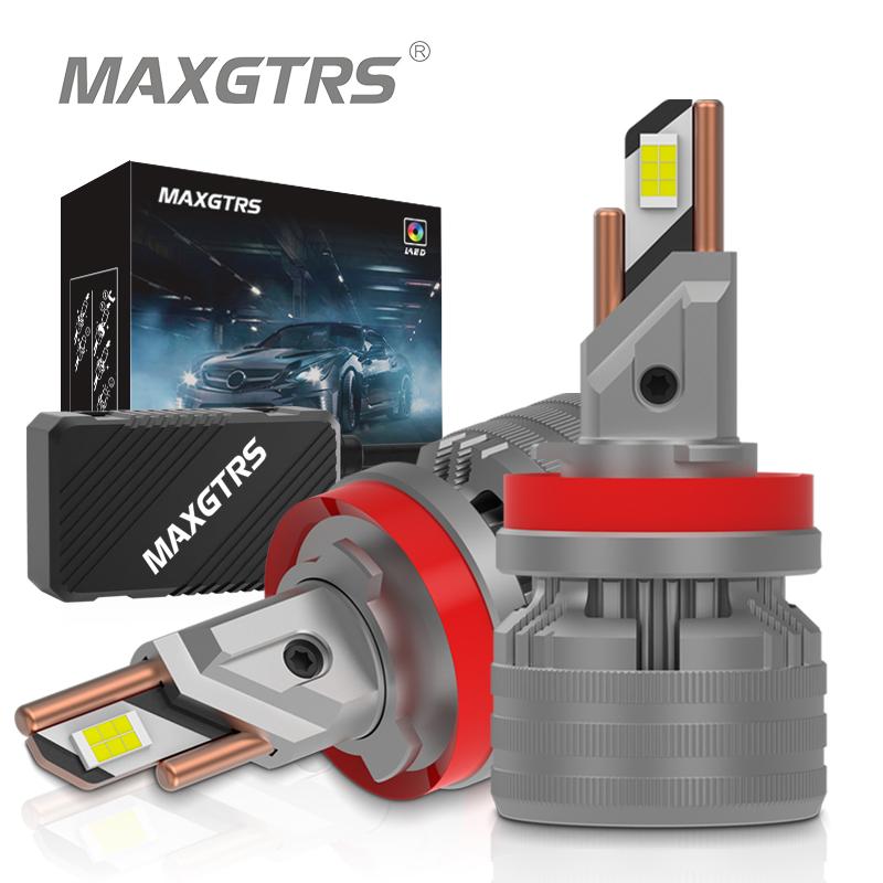MAXGTRS 2x Truck Headlight 12-60V H1 H7 H4 9003 HB2 LED H8 H11 HB3 9005 HB4 9006 9012 140W 24000lm Car Headlamp CSP Chip H1