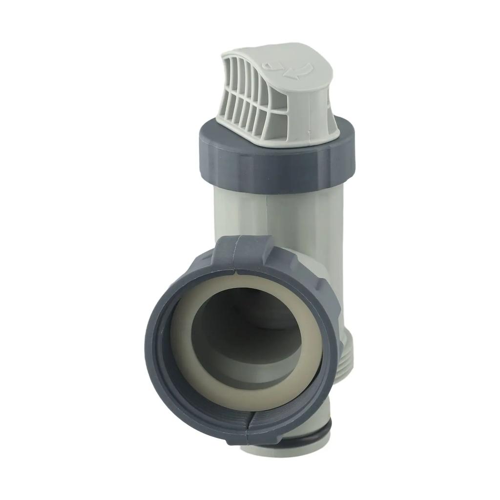 Pool Plunger Valve and Type B Hose Adapter for Intex Replacement Essential for Above Ground Pools and Water Flow Management