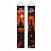 Party Hanging Decoration Halloween Porch Sign Banner, Pumpkin Ghost Awning Wall Supplies Door Decoration, Front Wreath Banner Yard Themed