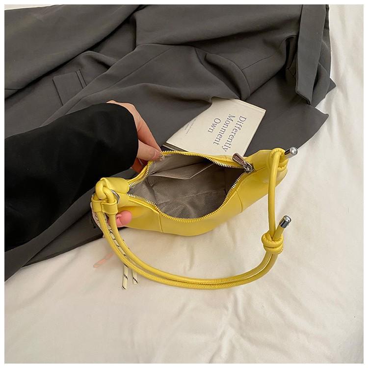 Modna damska wysokiej klasy wszechstronna torba pod pachę typu Croissant 2025