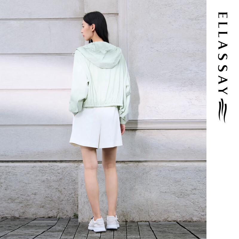 ELLASSAY Women's Relaxed Cotton Blend Casual Shorts