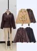 Spring 2026 Women's Fashion: Petite Cross-Body Belt Short Windbreaker Jacket