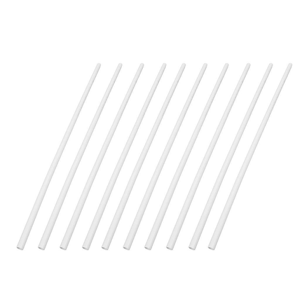 10 Pcs PVC Pipe 1m Length Pure White UV Proof Furniture Grade PVC Pipe for DIY Projects Home Garden Greenhouse