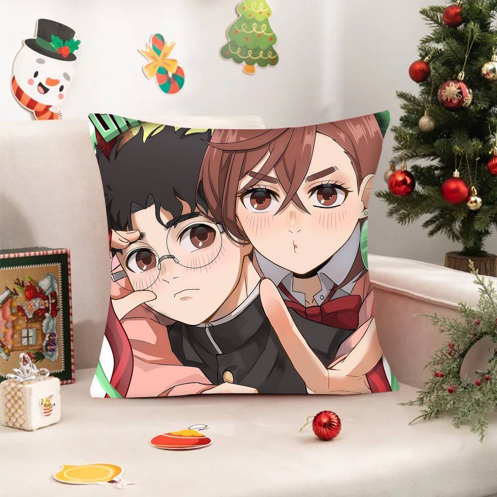 ANIME D-Dandadans CLASSIC  Pillowcases Cushion Covers Living Room Sofas Home Decor Gifts