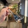 Minimalist Stainless Steel Stainless Steel Spoon Long Handle Thicken Hot Pot Scoops Durable Kitchen Spoon Kitchen Use