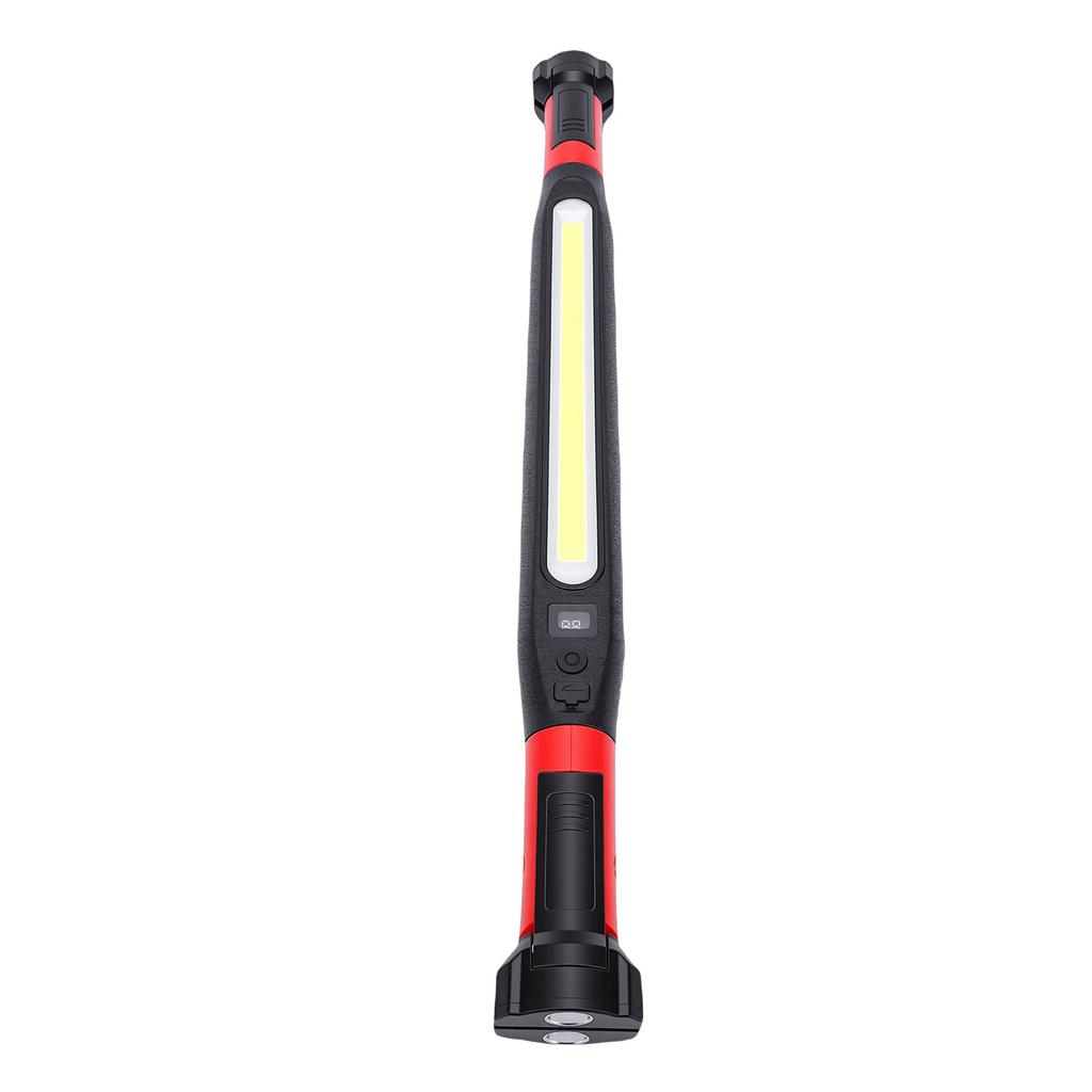 LED Work Light High Brightness USB Rechargeable Digital Display Foldable COB LED Work Flashlight for Outdoor