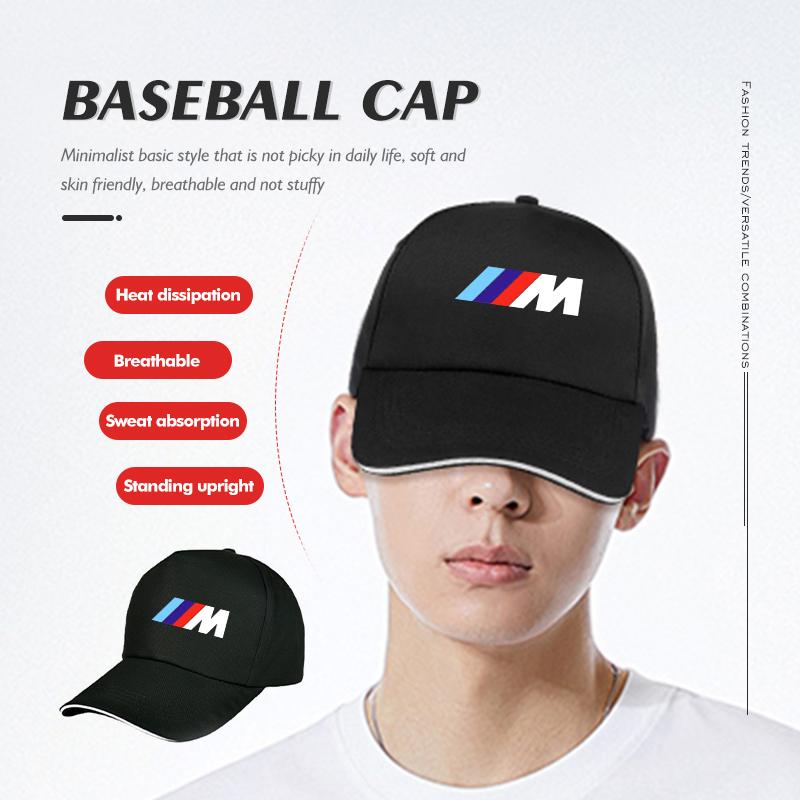 Men Women Casual Vintage Cotton Baseball Cap Sun Hat Auto Accessories For BMW E87 E70 E91 E30 G20 E92 E93 E60 E46 E90 G30 E53 X1