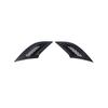 Glossy Black Front Fog Lamp Bumper Light Cover Trim For Honda Accord 2023 2024