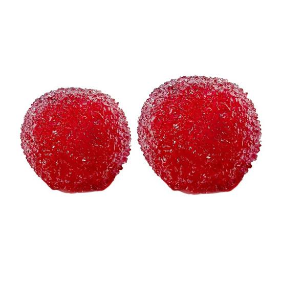 1/2Pcs Fake Waxberry Squeeze Toy Stress Relief Simulated Fruit Stress Ball Sensory Fidget Toy Decompression Tool Party